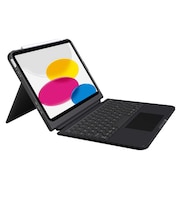 iPad キーボード付きケース 11インチ ( A16 ) / 10.9インチ 第10世代 マグネット接続 着脱式 パンタグラフ ブラック TKCA302MUPBK