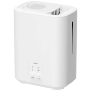 加湿器 スチーム式 木造6畳 鉄筋10畳 上部給水式 アロマポット付き ホワイト RKSAA31