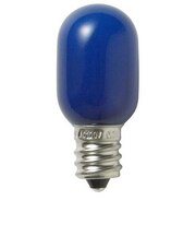 LED装飾電球 LEDエルパボールmini ホワイト [E12 /青色 /1個 /ナツメ球形] LDT1BGE12G102