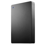 USB 5Gbps＆USB-A接続ポータブルHDD 4TB ［ポータブル型］ ブラック HDPHUTV4DKB
