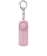 防犯アラーム 大音量95dB LEDライト付き ピンク SE62PK