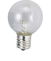 電球 ベビーボール球 クリア[E12/電球色/1個/ボール電球形] G401225C
