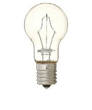 電球 省エネ クリプトン球 クリア[E17/電球色/1個/25W相当/一般電球形] P351722C