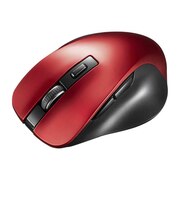 マウス [BlueLED /無線(ワイヤレス) /5ボタン /Bluetooth] レッド MABB518R