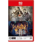 Switch2ゲームソフト 『オクトパストラベラー』＋『オクトパストラベラーII』バンドル ｵｸﾄﾊﾟｽﾄﾗﾍﾞﾗｰI+II★こちらの商品は人気商品のため、色違い・仕様違い等含め「一家族１台限り」でのご協力をお願いしております。