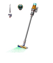 コードレススティッククリーナー Dyson V12 Detect Slim Fluffy サイクロン式 イエロー/アイアン/ニッケル SV46FF2