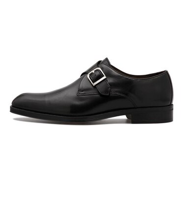 GM01244　MONK STRAP　NERO　593698-0001