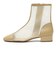 W3026　TULLE BOOTS 3　YELLOW BEIGE　634320-0002
