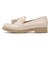 W5022　TASSEL LOAFER 3　LT.BEIGE　634421-0002
