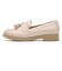 W5022　TASSEL LOAFER 3　LT.BEIGE　634421-0002