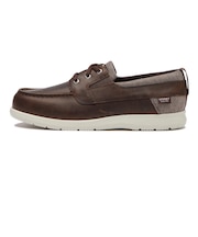 STS25001　BOWRIDER PLUSHSTEP 3-EYE LEATH　BROWN　635025-0001