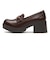 W5028　TANK LOAFER 6.5　DK.BROWN　634919-0002