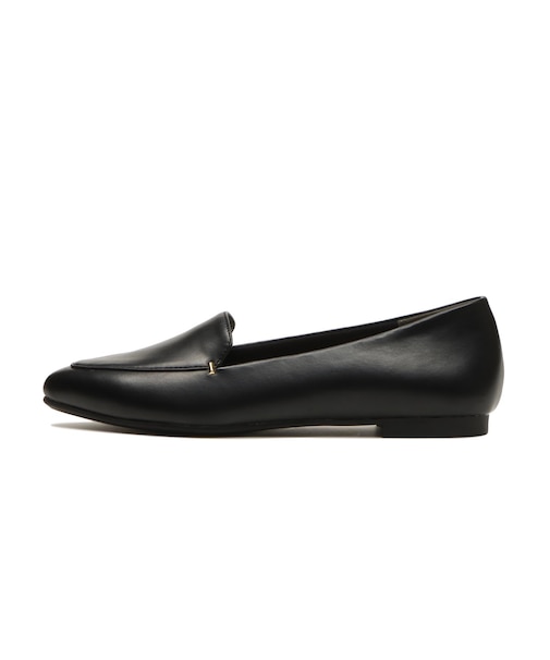 W5034　PT STUDS FLAT 1　BLACK　664200-0001