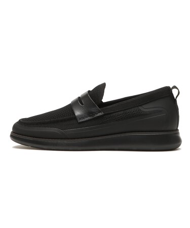 SR07065　KNIT LOAFER　BLACK/BLACK　665439-0001