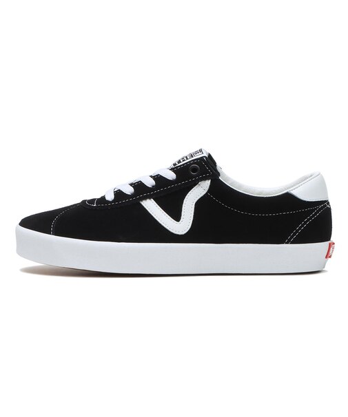 VN000CQRBZW SPORT LOW BLACK/WHITE 672710-0001