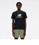 MT41502BK　M NB Stacked Logo Tｼｬﾂ　BK　677032-0001