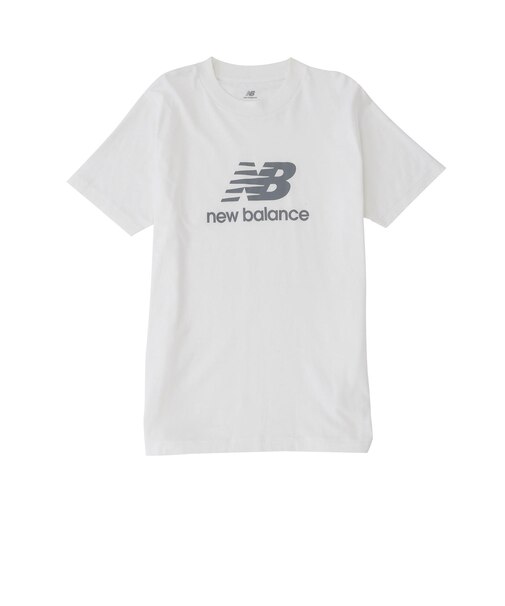MT41502WT M NB Stacked Logo Tシャツ WT 677034-0001