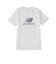 MT41502WT　M NB Stacked Logo Tｼｬﾂ　WT　677034-0001