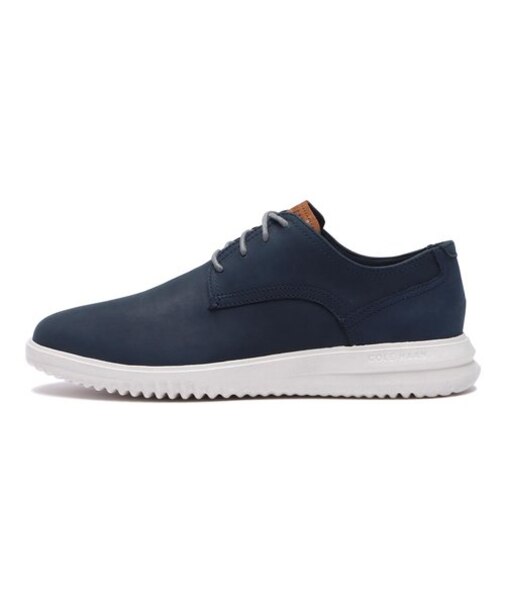 C38223 GRAND+ PLAIN TOE OXFORD *NAVY NUBUCK 679838-0001