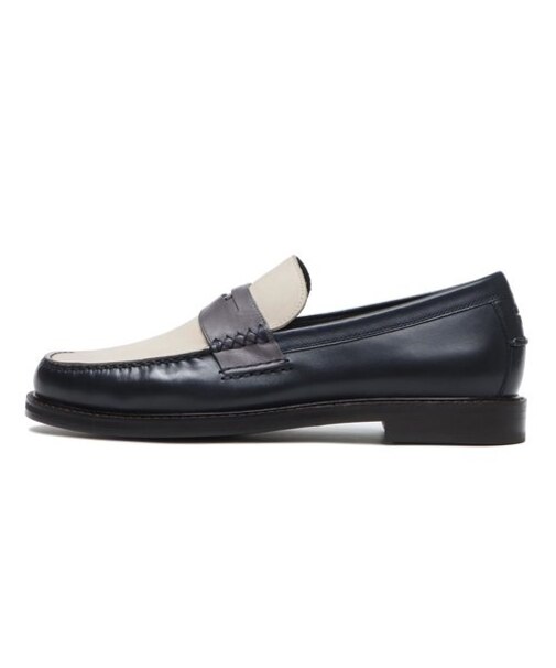 C38888 AMERICAN CLA PINCH PENNY LOAFE NAVY / ANGORA 679849-0001