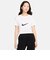 FQ6612　W HERITAGE SS CROP　100WHITE　680151-0001