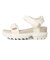 USS24058141　Disruptor Wedge Sandal Lux　*WHITE/ROSEGOLD　677870-0001