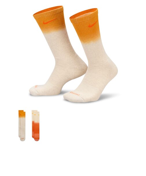 FQ1355　U 2P DIPDYE SOCKS　909MLTCLR　680043-0002