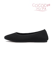 W5042　POINTED KNIT　BLACK　672706-0001