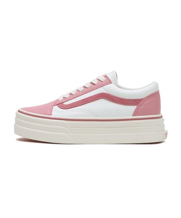 V36CF 3SOLE OLD SKOOL 3SOLE PINK/WHITE 632276-0007