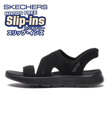 141482　GO WALK FLEX SANDAL - ENTICING　BBK　681360-0001