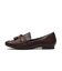 JE-203　FLAT TASSEL LOAFERS　DK.BROWN　681343-0002