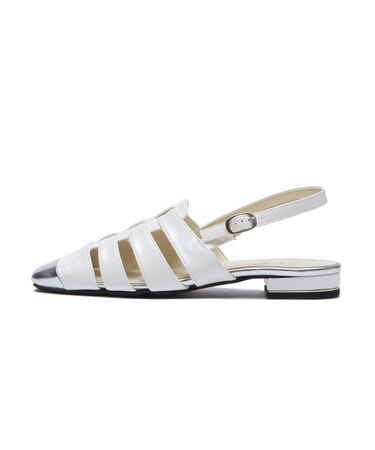 JE-2513　GURKHA SANDAL2　WHITE　681344-0002