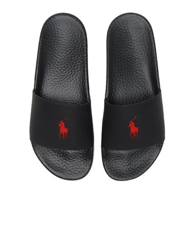 MAPSFTW0B020027　POLO SLIDE-SANDALS-SLIDE EVA　BLACK/RED PP　679785-0001