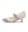 JE-MS54　BICOLOR PUMPS5　IVORY　681345-0002