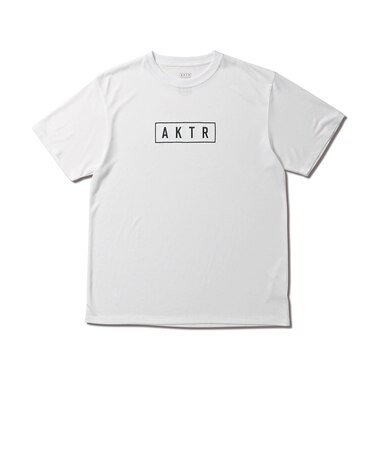 523-013005 BASIC AKTR LOGO SPORTS TEE WHITE 681629-0001