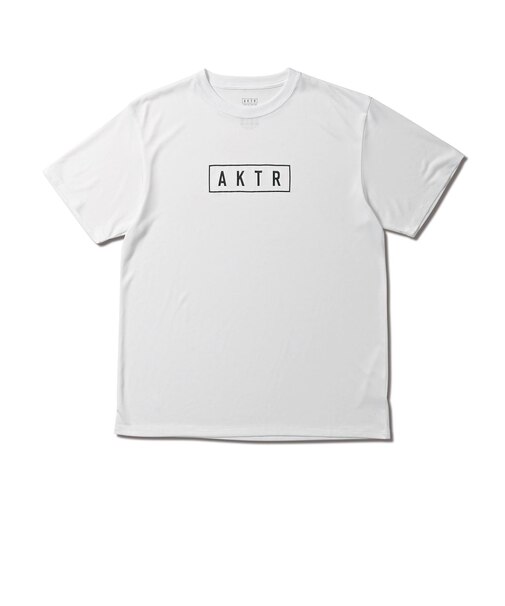 523-013005 BASIC AKTR LOGO SPORTS TEE WHITE 681629-0001
