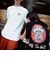 VN000NUUBLK　DARUMA TEE ABC　BLACK　678116-0001