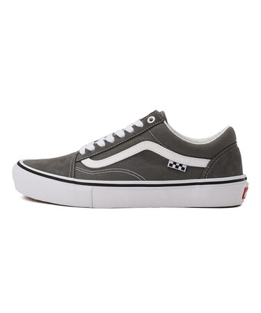 VN0A5FCB1N6 MN Skate Old Skool PEWTER/WHITE 680584-0001