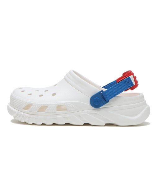 208776-1DF DUET MAX II CLOG WHITE/BLUE/RED 681166-0001