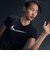 FV6374　W ONE SWOOSH HBR SS T　010BLK/WHT　683830-0002