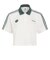 IX3555　W CROP POLO　CLOUDWHITE　682443-0001
