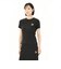629012　W CLASSICS RIBBED SLIM TEE　01BLK　683997-0001