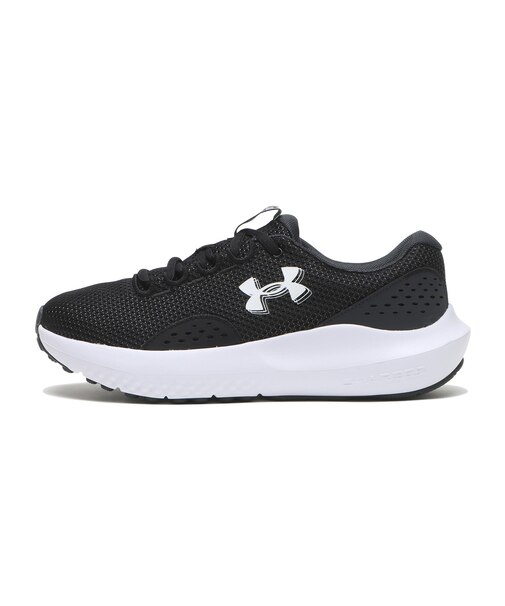 3028571 W UA W Charged Surge 4 WIDE 001BLK/ANC/WHT 684522-0001
