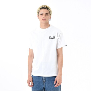 124K1012800 M Checket Flags TEE WHITE 682622-0001