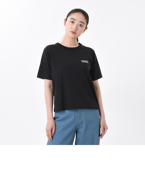 124K3011000 W color scheme T-shirt BLACK 682612-0002