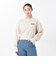 124K3041100　W cuff slit sweat　NATURAL　682613-0001
