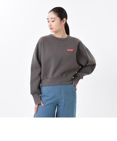 124K3041100　W cuff slit sweat　GRAY　682613-0002