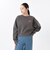 124K3041100　W cuff slit sweat　GRAY　682613-0002