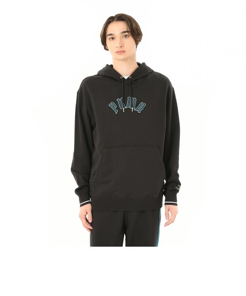 628975　M CLASSICS PLAY.PARIS. HOODIE　01BLK　683995-0001