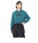 629083　W CL PLAY.PARIS. RELAXED HOODI　22COLD GREEN　684001-0002